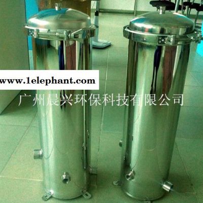 天河區(qū)專業(yè)生產(chǎn) 7T/H不銹鋼精密過濾器 PP棉芯式過濾器