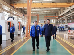 中鐵寶橋集團(tuán)董事長(zhǎng)侯映暉到訪(fǎng)寶雞機(jī)床